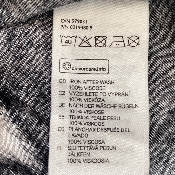 Black & White Chevron Criss Cross Tank Top - Picture 8 of 11